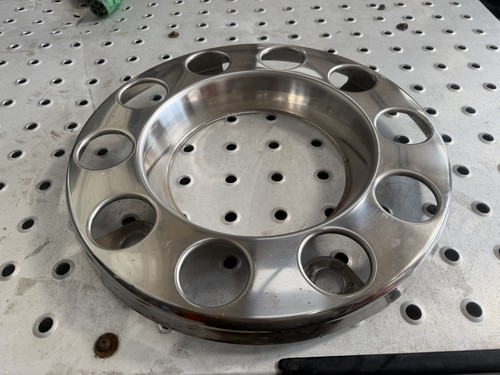 Stainless wheel trim donut - stainless,