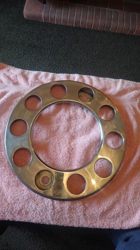 Front stainless steel wheel - front,